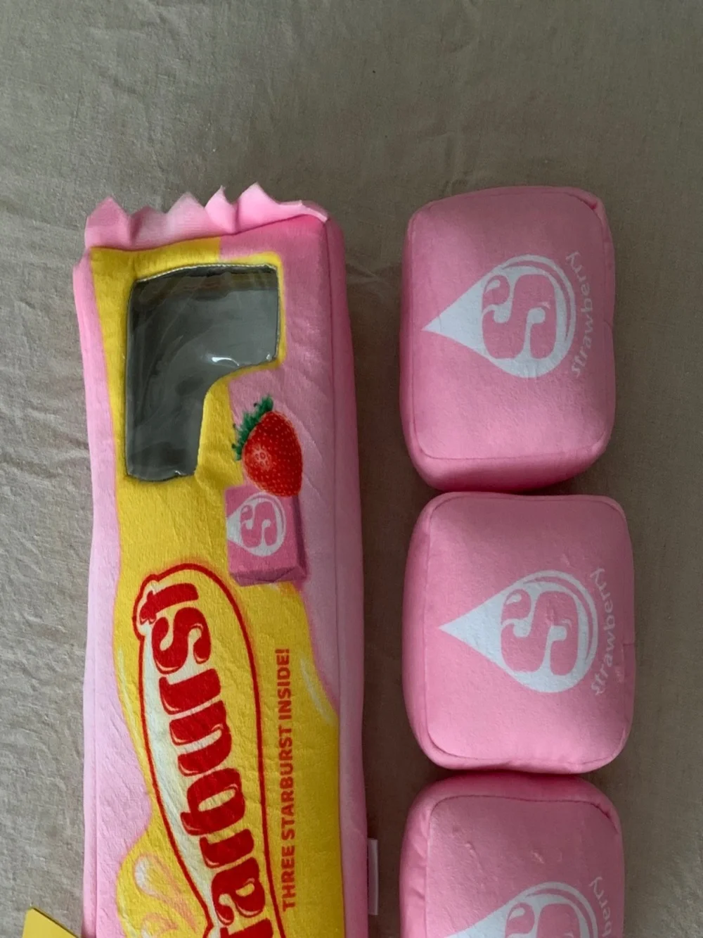 Starburst Packaging Fleece Plush NWT